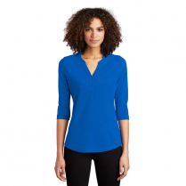 OGIO&reg; Ladies' 3/4 Sleeve Jewel Henley