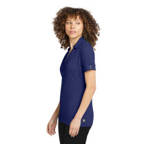 OGIO&reg; Ladies' Short Sleeve Glam Polo - On Model - Blueprint - Side