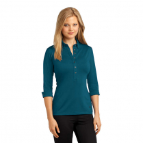 OGIO&reg; Women's 3/4 Sleeve Gauge Polo