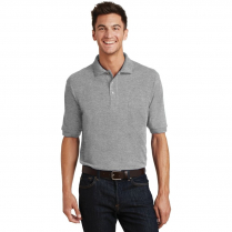 Port Authority&reg; Heavyweight Cotton Pique Polo with Pocket