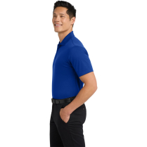 Port Authority&reg; Tech Pique Polo - On Model - Bright Royal - Side