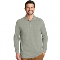 Port Authority&reg; Long Sleeve EZCotton&trade; Polo