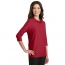 Port Authority&reg; Ladies Silk Touch 3/4-Sleeve Polo