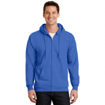 Port & Company&reg; Essential Fleece Full-Zip Hooded Sweatshirt Sweatshirt