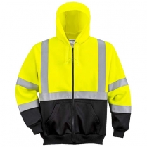 Portwest Hi-Vis Two-Tone Zipped Hoodie