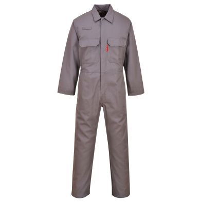Portwest Bizweld Flame Resistant Coverall Flame Resistant ARC2 - Gray - Front
