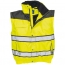 Portwest Hi-Vis Classic Bomber Jacket - Yellow-Black - Inner Vest