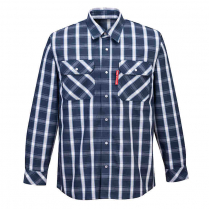 Portwest Bizflame 88/12 FR Plaid Shirt