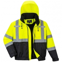 Portwest Hi-Vis Premium 2-in-1 Bomber Jacket