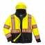 Portwest Hi-Vis 2 in 1 Contrast Tape Bomber Jacket