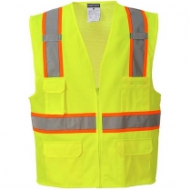 Custom Portwest Jackson Contrast Hi-Vis Vest