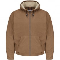 Bulwark FR Excel FR ComforTouch Brown Duck Hooded Jacket HRC3