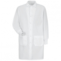 Red Kap Unisex Specialized Knit-Cuffed Lab Coat - Gripper Front
