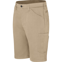 Red Kap Men's Pro Short with Mimix - Khaki - Left Side