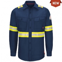 Custom Bulwark iQ Series Endurance Enhanced Visibility Work Shirt CAT2
