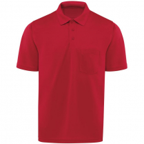 Red Kap Men's Short Sleeve Performance Knit Pocket Polo