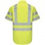 Custom Red Kap Hi-Visibility Class 3 Level 2 Short Sleeve Ripstop  Work Shirt
