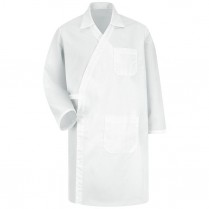 Red Kap Butcher Wrap w/Collar & Pockets - 100% Polyester