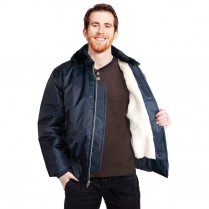 Snap 'n' Wear Sherpa Lined Bomber Jacket