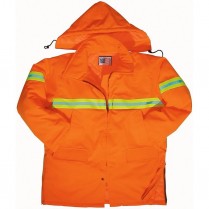 Snap 'n' Wear Orange Safety Parka