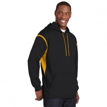 Sport-Tek&reg; Tech Fleece Colorblock Hooded Sweatshirt