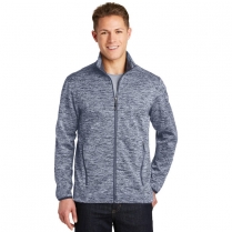 Sport-Tek&reg; PosiCharge&reg; Electric Heather Soft Shell Jacket
