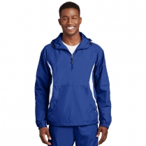 Sport-Tek&reg; Colorblock Raglan Anorak
