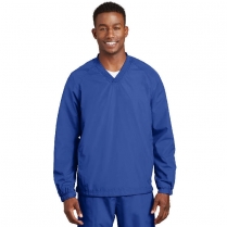 Sport-Tek&reg; V-Neck Raglan Wind Shirt