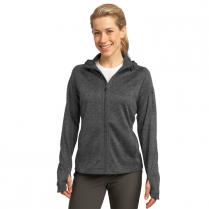 Sport-Tek&reg; Ladies' Tech Fleece Full-Zip Hooded Jacket