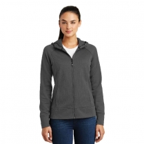 CLEARANCE Sport-Tek&reg; Ladies' Rival Tech Fleece Full-Zip Hooded Jacket