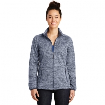 Sport-Tek&reg; Ladies' PosiCharge&reg; Electric Heather Soft Shell Jacket