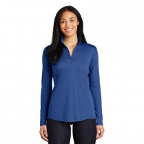 Sport-Tek&reg; Ladies' PosiCharge&reg; Competitor&trade; 1/4-Zip Pullover