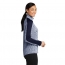 Sport-Tek&reg; Ladies' PosiCharge&reg; Electric Heather Colorblock 1/4-Zip Pullover