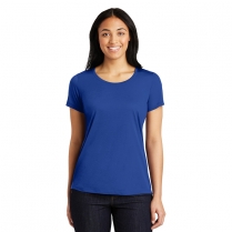 Sport-Tek&reg; Ladies' PosiCharge&reg; Competitor&trade; Cotton Touch&trade; Scoop Neck Tee
