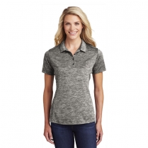 Sport-Tek&reg; Ladies' PosiCharge&reg; Electric Heather Polo