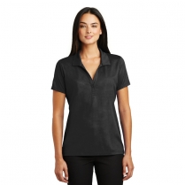 Sport-Tek&reg; Ladies' Embossed PosiCharge&reg; Tough Polo