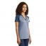 Sport-Tek&reg; Ladies' PosiCharge&reg; RacerMesh&reg; Raglan Heather Block Polo