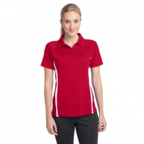 Sport-Tek&reg; Ladies' PosiCharge&reg; Micro-Mesh Colorblock Polo
