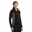 Sport-Tek&reg; Ladies' Sport-Wick&reg; Stretch Contrast 1/2-Zip Pullover