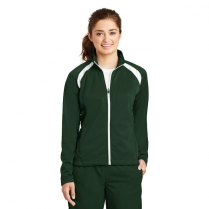 Sport-Tek&reg; Ladies' Tricot Track Jacket