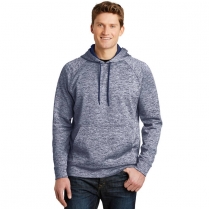 Sport-Tek&reg; PosiCharge &reg; Electric Heather Fleece Hooded Pullover