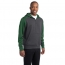 Sport-Tek&reg; Tech Fleece Colorblock 1/4-Zip Hooded Sweatshirt