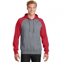 Sport-Tek&reg; Raglan Colorblock Pullover Hooded Sweatshirt