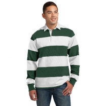 Sport-Tek&reg; Classic Long Sleeve Rugby Polo