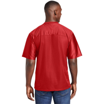 Sport-Tek&reg; PosiCharge&reg; Replica Jersey - On Model - True Red - Back