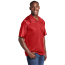 Sport-Tek&reg; PosiCharge&reg; Replica Jersey - On Model - True Red - Three Quarter