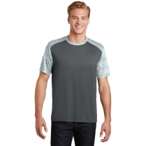 Sport-Tek&reg; CamoHex Colorblock Tee