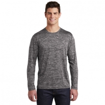 Sport-Tek&reg; PosiCharge &reg; Long Sleeve Electric Heather Tee