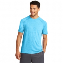 Sport-Tek&reg; PosiCharge&reg; Tri-Blend Wicking Scoop Neck Raglan Tee