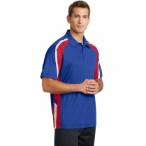 Sport-Tek&reg; Tricolor Micropique Sport-Wick&reg; Polo